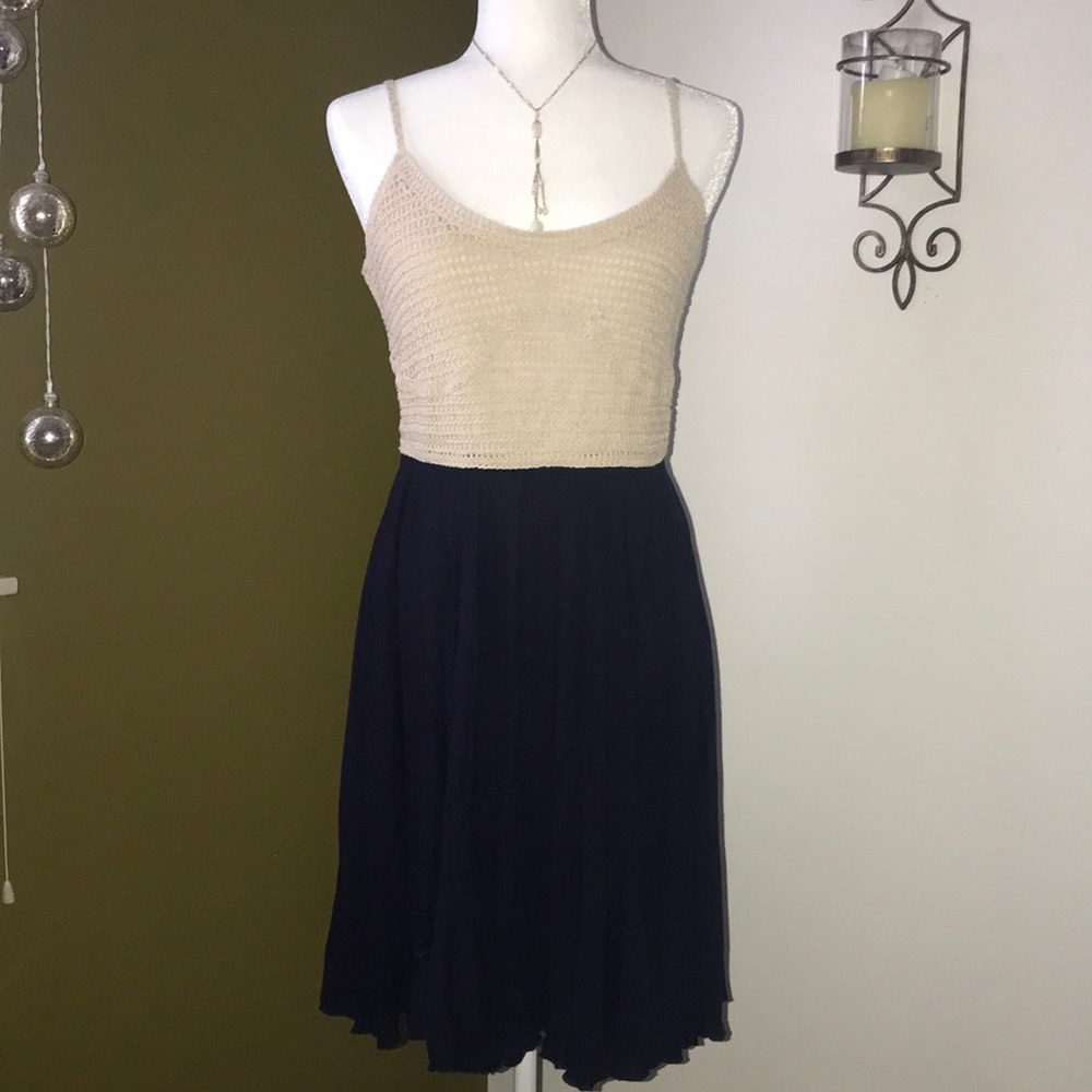 Neiman Marcus crochet top summer dress